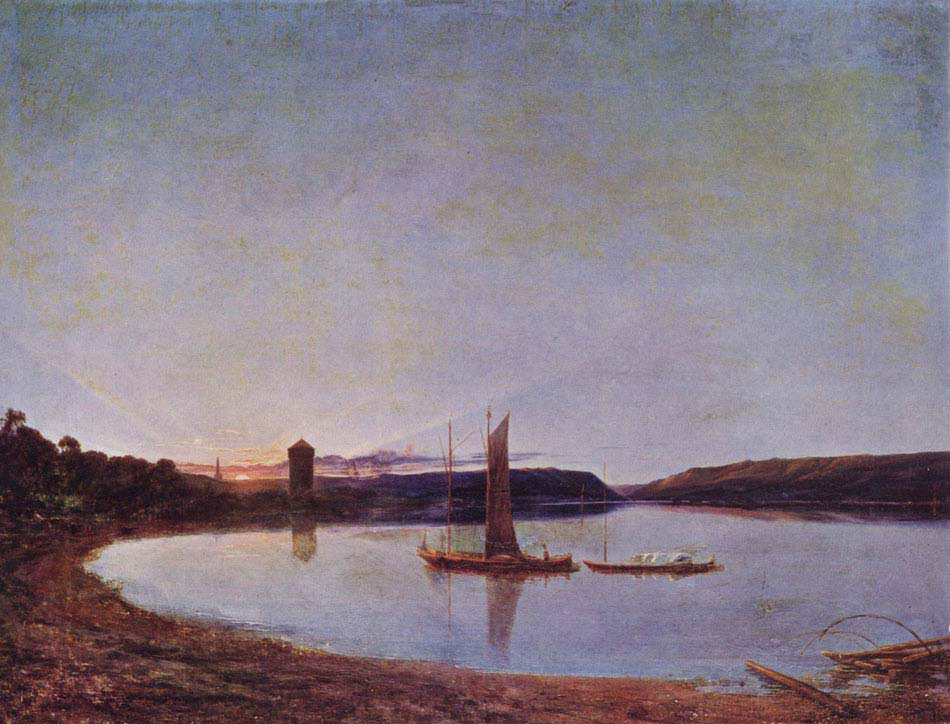 Lake at Sunset